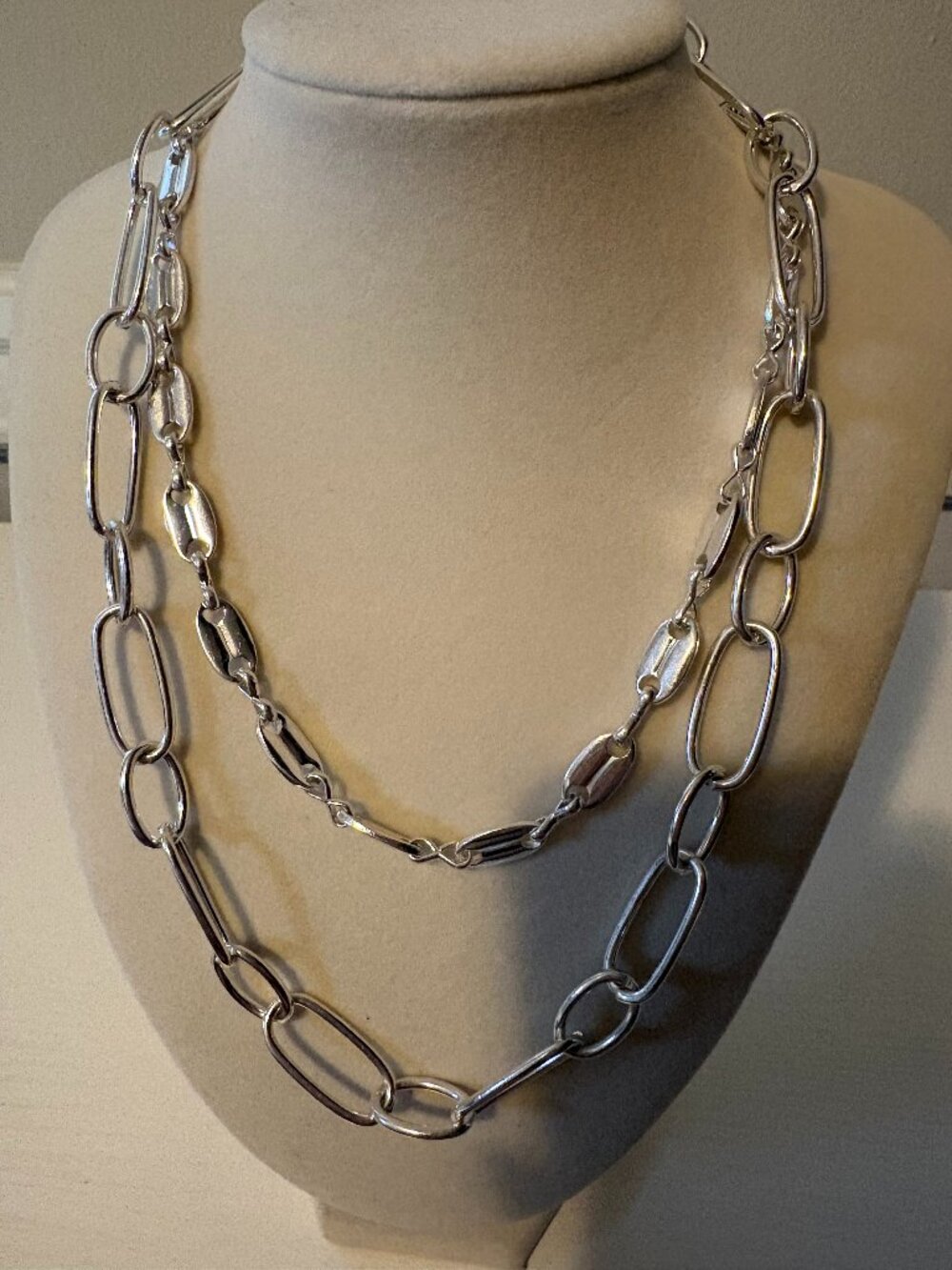 trudy necklace silver